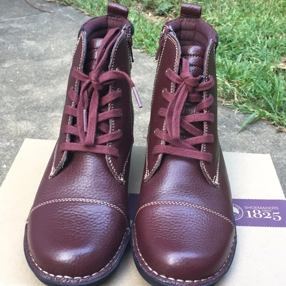 Clarks Shoes - Clarks Leather Ankle Boots